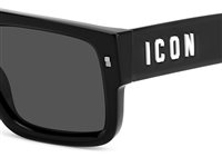 Napoli - Corso Giuseppe Garibaldi 197 - Occhiali da sole Dsquared Uomo ICON 0008/S807/IR BLACK54 - ICON 0008/S807/IR BLACK54